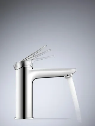 Duravit Wave Einhebel-Waschtischmischer Chrom Hochglanz 52x166x171 mm - WA1022002010 WA1022002010