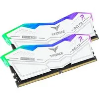 Teamgroup T-Force Delta RGB 32GB DDR5-6000 Weiß CL30 PC-Arbeitsspeicher (RGB-Beleuchtung)