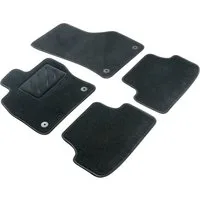 WALSER Auto-Fußmatten Fußmatten für Audi A6 Facelift 2008 - 2011 (4 St), für AUDI A6 C6 (4F2), A6 Allroad C6 (4FH), A6 C6 Avant (4F5) AUDI A6 C6 (4F2), YB 04/2004-08/2011,AUDI A6 Allroad C6 (4FH), YB 03/2006-08/2011,AUDI A6 C6 Avant (4F5), YB 11/2004