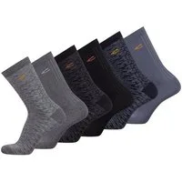 camel active Freizeitsocken im 6er-Pack (6-Paar, 6 Paar) Logoprägung