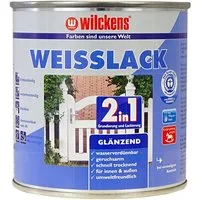 Wilckens Farben Holzlack Weisslack 2in1 Glänzend 0,75 LTR