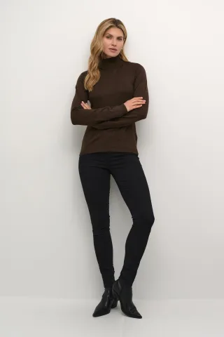 Strickpullover Slim/ Regular fit brown