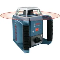 Bosch Professional Punkt- und Linienlaser GRL 400 H Set, Mit Laser-Empfänger LR 1, Baustativ BT 152 & Messlatte GR 2400 - im