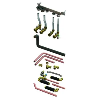 Vaillant flexoCOMPACT Anschlussskonsole 0020205412 integrierte Sole-Befüllstation