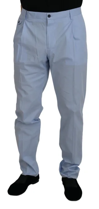 Helle Blaue Baumwollhose Pt0857