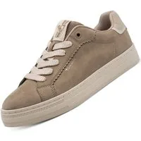 Tamaris 1-23730-47/353 Schnürschuh Sneaker mit edler Optik aus Nubukleder