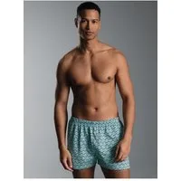 Trigema Boxershorts TRIGEMA Boxershorts mit Allover-Muster "Äffchen" (1-St)