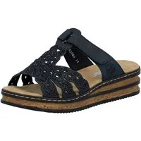 Rieker Pantolette Sommerschuh, Keilpantolette, mit Klettverschluss