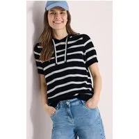 CECIL Kapuzenpullover aus reiner Baumwolle