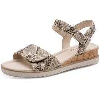 Tamaris Keilsandalette, Riemchensandale, Sommerschuh in veganer Verarbeitung