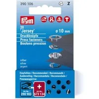 Prym Druckknopf - Jersey Ring Druckknöpfe-Nachfüllpack Ø 10 mm/20 St. (ohne Werkzeug), Nachfüllset