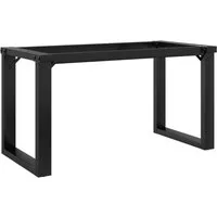 vidaXL Tischbein Couchtischbeine O-Gestell 70x30x43 cm Stahl