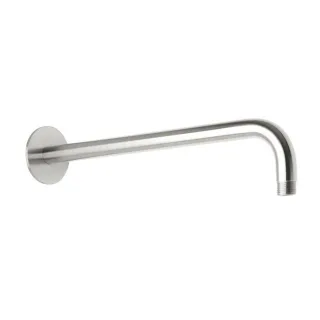 Herzbach Living Spa iX Brausearm 17960450109 Edelstahl matt, 450mm, Wandanschluss