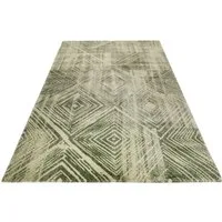 Esprit Teppich Cuba, ESP-40104, rechteckig, Höhe: 13 mm, dichter Kurzflor, geometrisch, Wohnzimmer