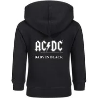 Metal Kids Kapuzensweatjacke mit AC/DC (Baby in Black) Aufdruck für Babys (0–24 M)