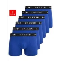 Tazzio Boxershorts 6er Pack BS1010 (Packung, 6-St., 6er-Pack) mit Logoschriftzug am Bund