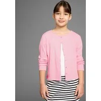 KIDSWORLD Sweatjacke Shirtjacke aus weichem Rippmaterial Feine Shirtjacke für jeden Anlass