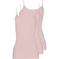 Pompadour Achseltop 3er Pack Damen Spaghettitop Intime (Packung, 3-St) -
