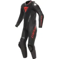 Dainese Motorradkombi Demon Sprint perforierte 1-Teiler Motorrad Lederkombi Ellenbogenprotektoren enthalten,Hüftprotektoren enthalten,mit Höc