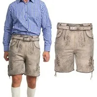 Steigenhöfer Manufaktur Trachtenlederhose ANTIK traditionelles bayrisches Trachtendesign