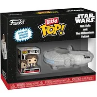 Funko Merchandise-Figur Bitty POP! Ride: Star Wars - Han Solo w/Millenium Falcon #83623