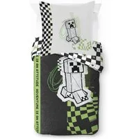 Minecraft Kinderbettwäsche Minecraft Doodle Skate, Linon, 2 teilig, 100% Baumwolle