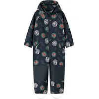 Name It Softshelloverall NMMALFA08 PAW SOFTSHELL SUIT NOOS CPLGM Materialmix, reflektierende Details und abnehmbare Kapuze