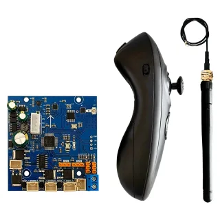 WUZHI Brushless Nesting Boat Remote Controller RXG4P TXG3 High Speed Bidirectional Communication Gyroscope Compass Inter