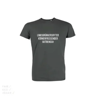 T-Shirt grau Linksgrünversiffter (ausverkauf Modell 2025)