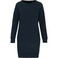 Kariban Sweatkleid Damen Bio-Loungekleid aus Fleece