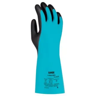 uvex u-chem 3200 Chemikalienschutzhandschuh  blau/schwarz 7 - 6097207