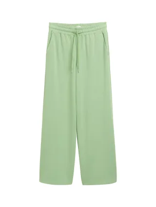 Tom Tailor - Loose Fit Wide Leg Hose true green - Gr. - 44/32