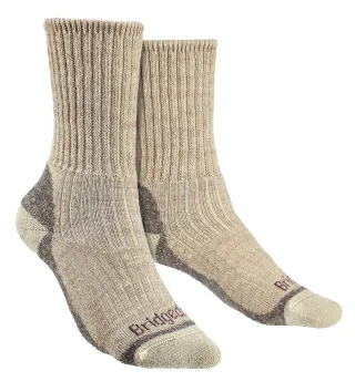 Bridgedale - Damen Wandern Midweight Merinowolle Socken - Natural