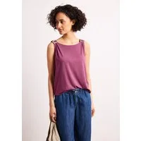 STREET ONE Shirttop mit Flammgarn