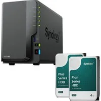 Synology DS224+ & HAT3300-4T HDD-NAS-Festplatte
