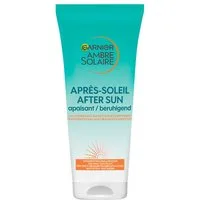 GARNIER After Sun-Milch AMBRE SOLAIRE BERUHIGENDE SANFT BRÄUNENDE FEUCHTIGKEITS-MILCH, natürliche Bräune, feuchtigkeitsspendend, klebt nicht