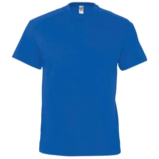 SOLS Herren Victory T-Shirt mit V-Ausschnitt (Königsblau)