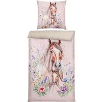 REDBEST Kinderbettwäsche Kinder-Wendebettwäsche, Polyester, Microfaser Tiermotive
