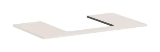 Hansgrohe Konsole Xilesa E 980x550mm m.Ausschnitt mittig Aufsatzwasch.ge Sandbeige matt, 54270780 54270780