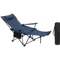 Woltu Campingstuhl (1 St), klappbar für Outdoor mit Armlehnen Getränkehalter