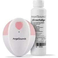 AngelSounds Babyphone JPD-100S Fetal Doppler inkl. Ultraschallgel 250ml