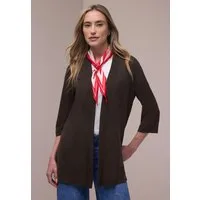 STREET ONE Cardigan mit Materialmix