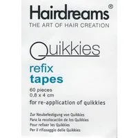 Hairdreams Echthaar-Extension Quikkies refix tapes 1 Packet mit 60 Stück