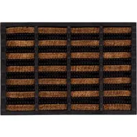 Andiamo Fußmatte Robusta, rechteckig, Höhe: 30 mm, Schmutzfangmatte, mit Bürsten aus Kokos, In- und Outdoor geeignet