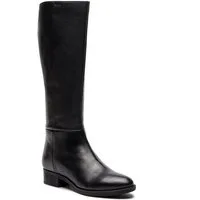 Geox Geox Damen Reitstiefel D84G1D Schwarz Stiefel