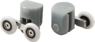 Neuesbad UPPER DOUBLE ROLLERS für 6MM Glas, DIA 25MM (2 PCS) NB1DEXKCA1RU041