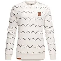 REPUBLIX Sweatshirt Keira Damen Kapuzenpullover Print Sweatjacke Pullover Hoodie