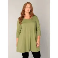 Base Level Curvy Tunikashirt Aria mit Rundhalsausschnitt