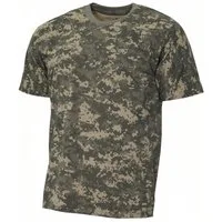MFH T-Shirt US T-Shirt, Streetstyle, AT-digital, 140-145 g/m² - M (1-tlg) verstärkter Rundhals