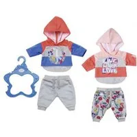Zapf Creation® Puppenkleidung 826980 BABY born Trend Jogginganzug 43cm